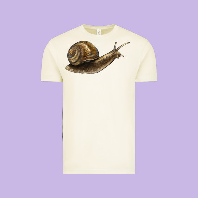Snail Vintage Tee Designed By Lillyallendesigns