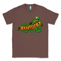 Chestnut Kentucky map St. Patrick's Day Classic Tee - FaDigitalArtStudio
