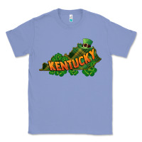 Colony Blue Kentucky map St. Patrick's Day Classic Tee - FaDigitalArtStudio