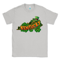 Moon Dust Kentucky map St. Patrick's Day Classic Tee - FaDigitalArtStudio