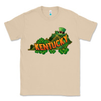 Mushroom Kentucky map St. Patrick's Day Classic Tee - FaDigitalArtStudio