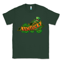 Sports Green Kentucky map St. Patrick's Day Classic Tee - FaDigitalArtStudio