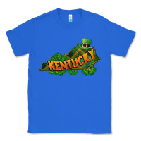 True Royal Kentucky map St. Patrick's Day Classic Tee - FaDigitalArtStudio