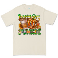 Bone Pumpkin Spice Junkie Premium Tee - CowhideDigitalArt