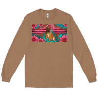 Toasted Coconut french bulldog floral license plate Long Sleeve Tee - Artiststas