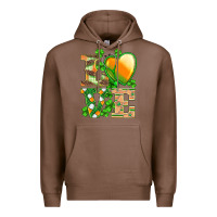 Chestnut st.patricks nurse love heart stethoscope Premium Hoodie - BarkalooDesign