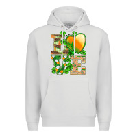 Dove Grey st.patricks nurse love heart stethoscope Premium Hoodie - BarkalooDesign