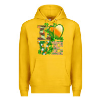 Lemon st.patricks nurse love heart stethoscope Premium Hoodie - BarkalooDesign