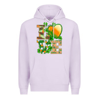 Lilac st.patricks nurse love heart stethoscope Premium Hoodie - BarkalooDesign