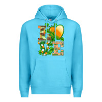 Ocean Blue st.patricks nurse love heart stethoscope Premium Hoodie - BarkalooDesign