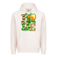 Pale Pink st.patricks nurse love heart stethoscope Premium Hoodie - BarkalooDesign