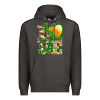 Smoke st.patricks nurse love heart stethoscope Premium Hoodie - BarkalooDesign