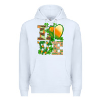 White st.patricks nurse love heart stethoscope Premium Hoodie - BarkalooDesign
