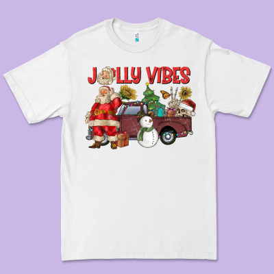 Jolly Vibes Premium Tee Designed By Cowhidedigitalart