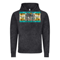 Vintage Black dog mom french  bulldog license plate template Vintage Hoodie - BarkalooDesign