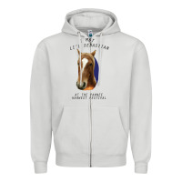 Dove Grey I met lil Sebastian Zipper Hoodie - Bettercallsaul