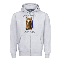 Heather Grey I met lil Sebastian Zipper Hoodie - Bettercallsaul
