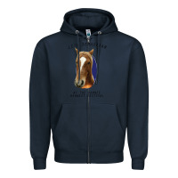Navy I met lil Sebastian Zipper Hoodie - Bettercallsaul
