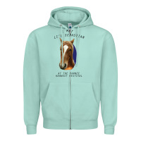 Seafoam I met lil Sebastian Zipper Hoodie - Bettercallsaul