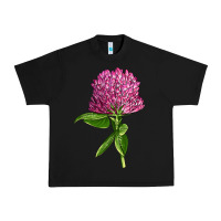 Black Red Clover Illustrations Urban Heavy Tee - LillyAllenDesigns