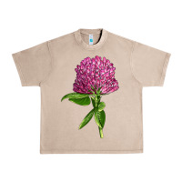 French Oak Red Clover Illustrations Urban Heavy Tee - LillyAllenDesigns