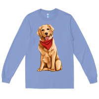 Colony Blue golden retriever Long Sleeve Tee - Artiststas