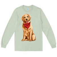 Matcha golden retriever Long Sleeve Tee - Artiststas