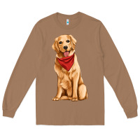 Toasted Coconut golden retriever Long Sleeve Tee - Artiststas