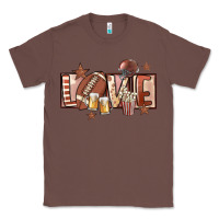 Chestnut football love Classic Tee - FaDigitalArtStudio