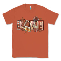 Copper football love Classic Tee - FaDigitalArtStudio