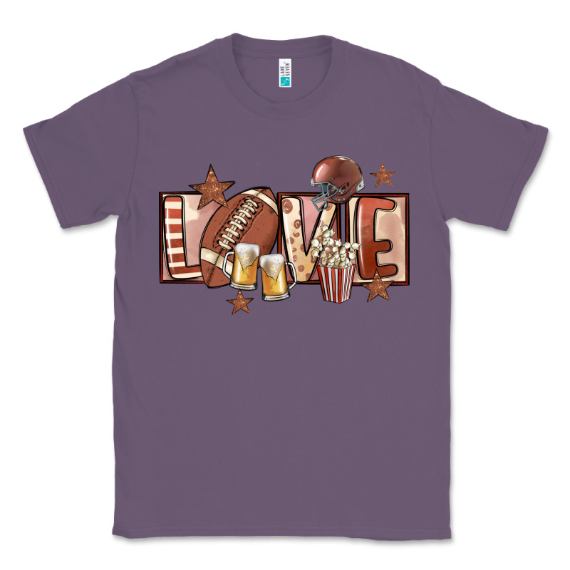 Football Love Classic Tee by FaDigitalArtStudio | Teevron