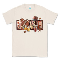 Natural football love Classic Tee - FaDigitalArtStudio