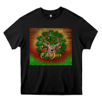 Black oh deer Heavy Core Tee - BundleAndBundleShop