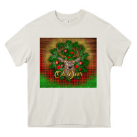 Cream oh deer Heavy Core Tee - BundleAndBundleShop