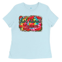 Baby Blue Hot nana summer Ladies Tee - RacoonDesign