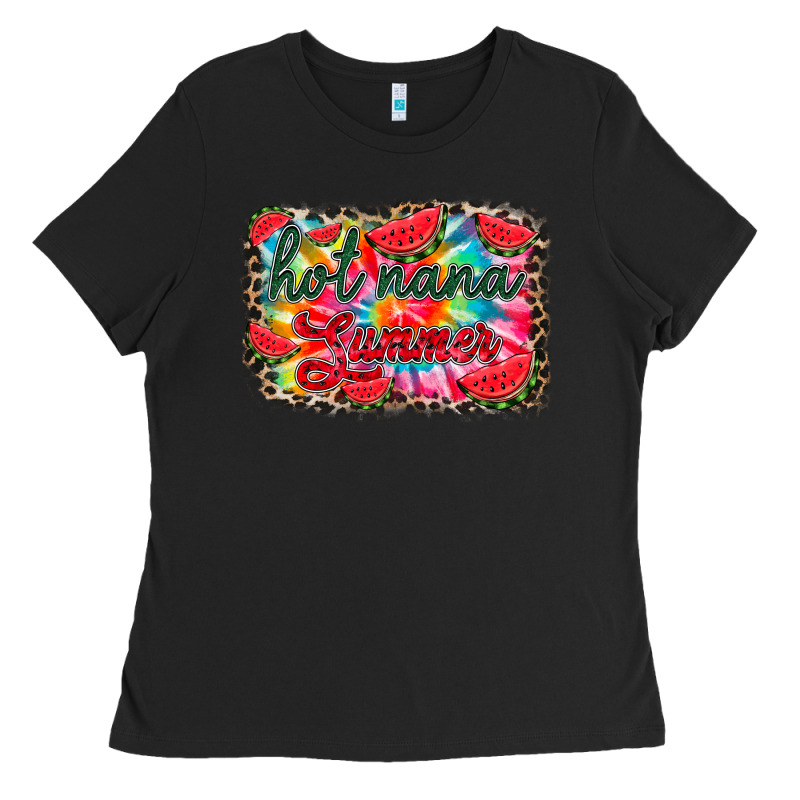 Hot Nana Summer Ladies Tee by RacoonDesign | Teevron