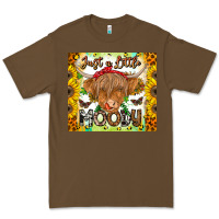 Cacao Just A Little Moody Premium Tee - CowhideDigitalArt
