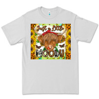 Dove Grey Just A Little Moody Premium Tee - CowhideDigitalArt