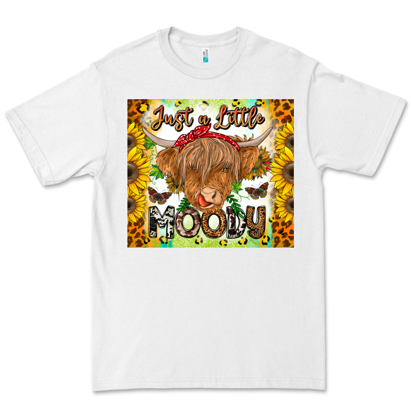 Just A Little Moody Premium Tee by CowhideDigitalArt | Teevron