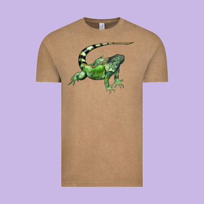 İguana Vintage Tee Designed By Lillyallendesigns