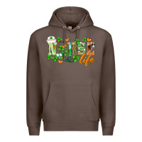 Coffee st.patricks nurse life Premium Hoodie - BarkalooDesign