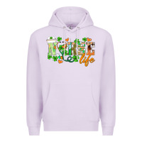 Lilac st.patricks nurse life Premium Hoodie - BarkalooDesign