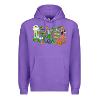 Purple st.patricks nurse life Premium Hoodie - BarkalooDesign
