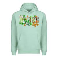 Seafoam st.patricks nurse life Premium Hoodie - BarkalooDesign