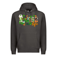 Smoke st.patricks nurse life Premium Hoodie - BarkalooDesign