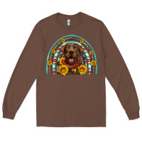 Chestnut chocolate labrador rainbow Long Sleeve Tee - Artiststas