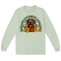 Matcha chocolate labrador rainbow Long Sleeve Tee - Artiststas