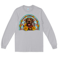 Moon Dust chocolate labrador rainbow Long Sleeve Tee - Artiststas