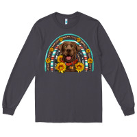Smoke chocolate labrador rainbow Long Sleeve Tee - Artiststas