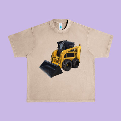 Skid Steer Loader Urban Heavy Tee Designed By Lillyallendesigns